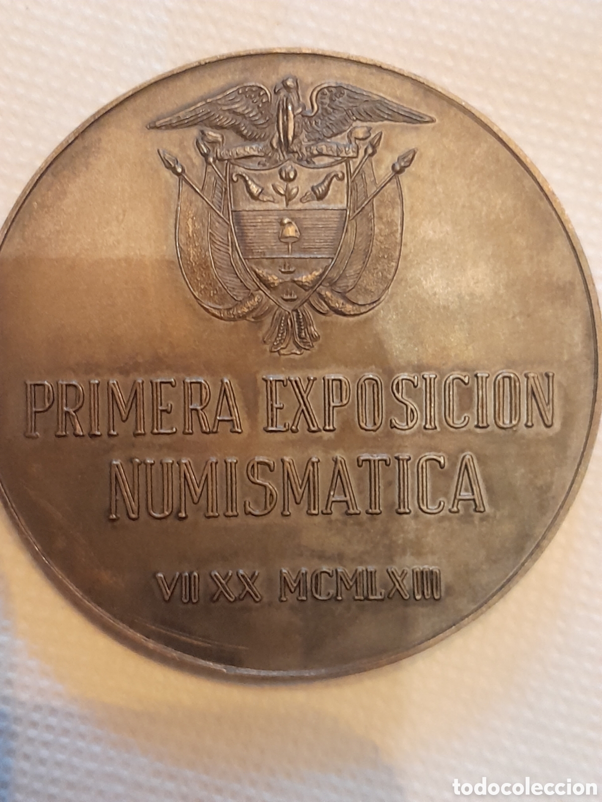 Medallas tem&aacute;ticas: Medalla 1 exposicion numismatica 1963 - Foto 2