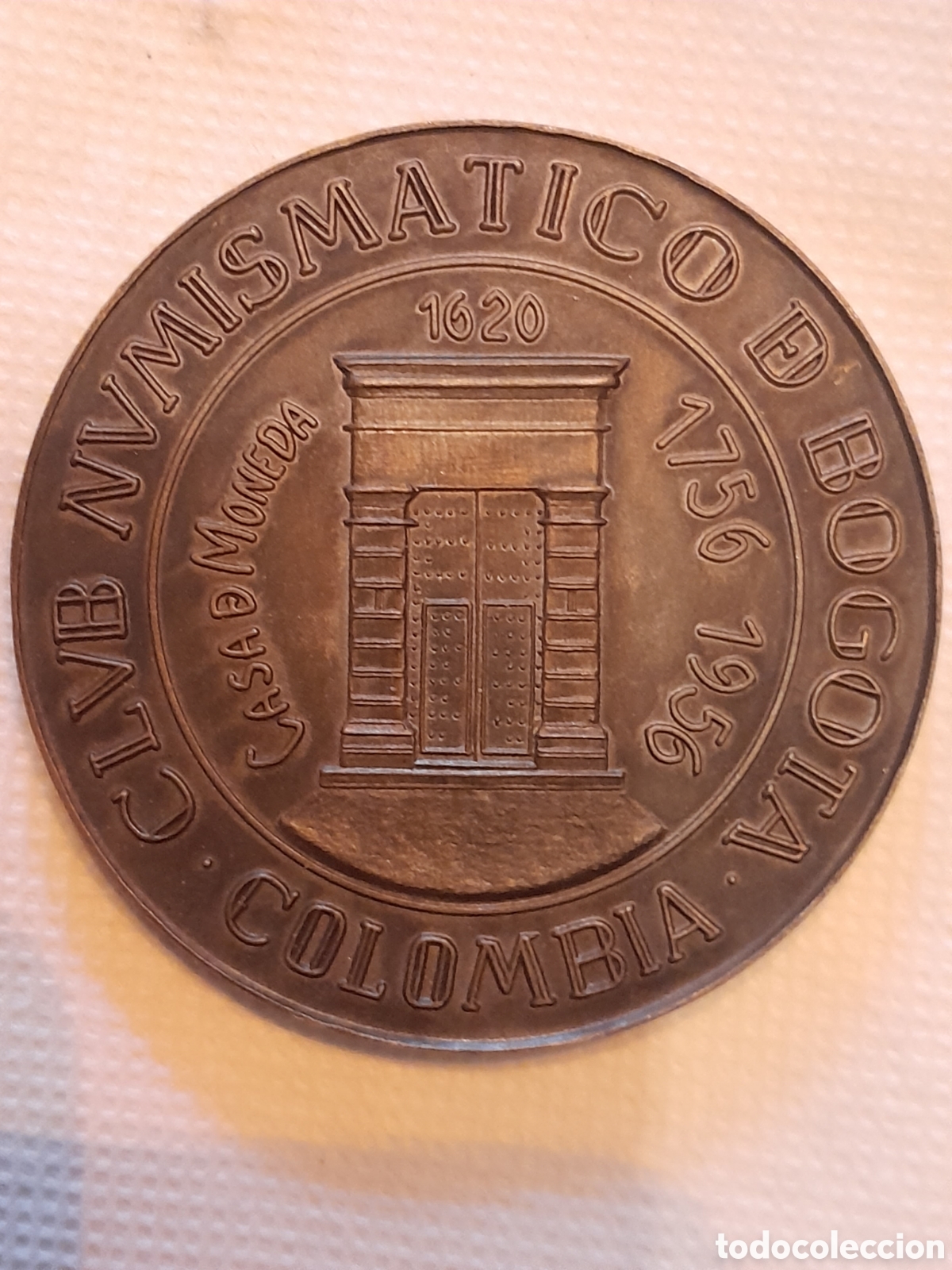 Medallas tem&aacute;ticas: Medalla 1 exposicion numismatica 1963 - Foto 1