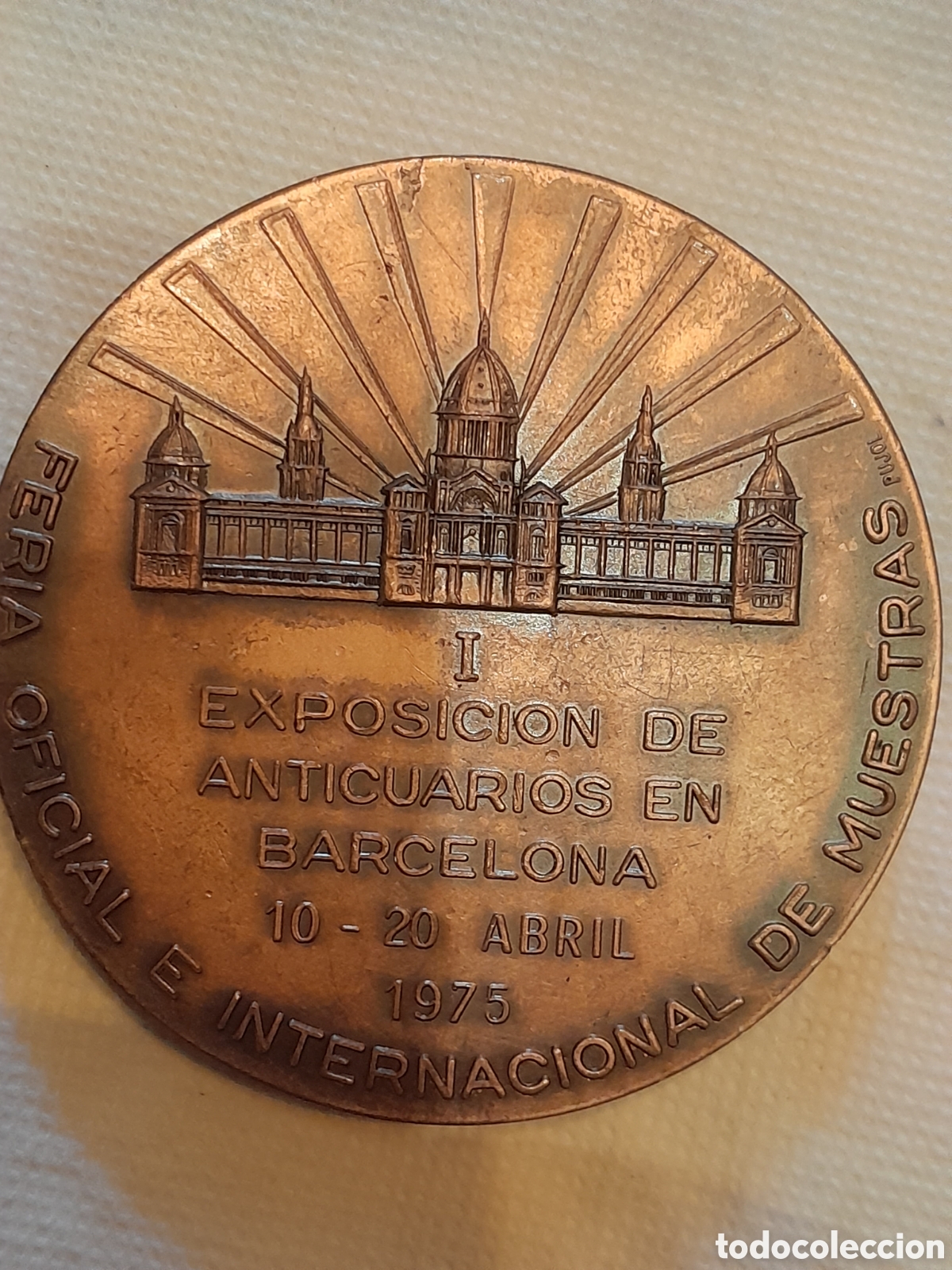 Medallas tem&aacute;ticas: Medalla anticuarios 1975 - Foto 2
