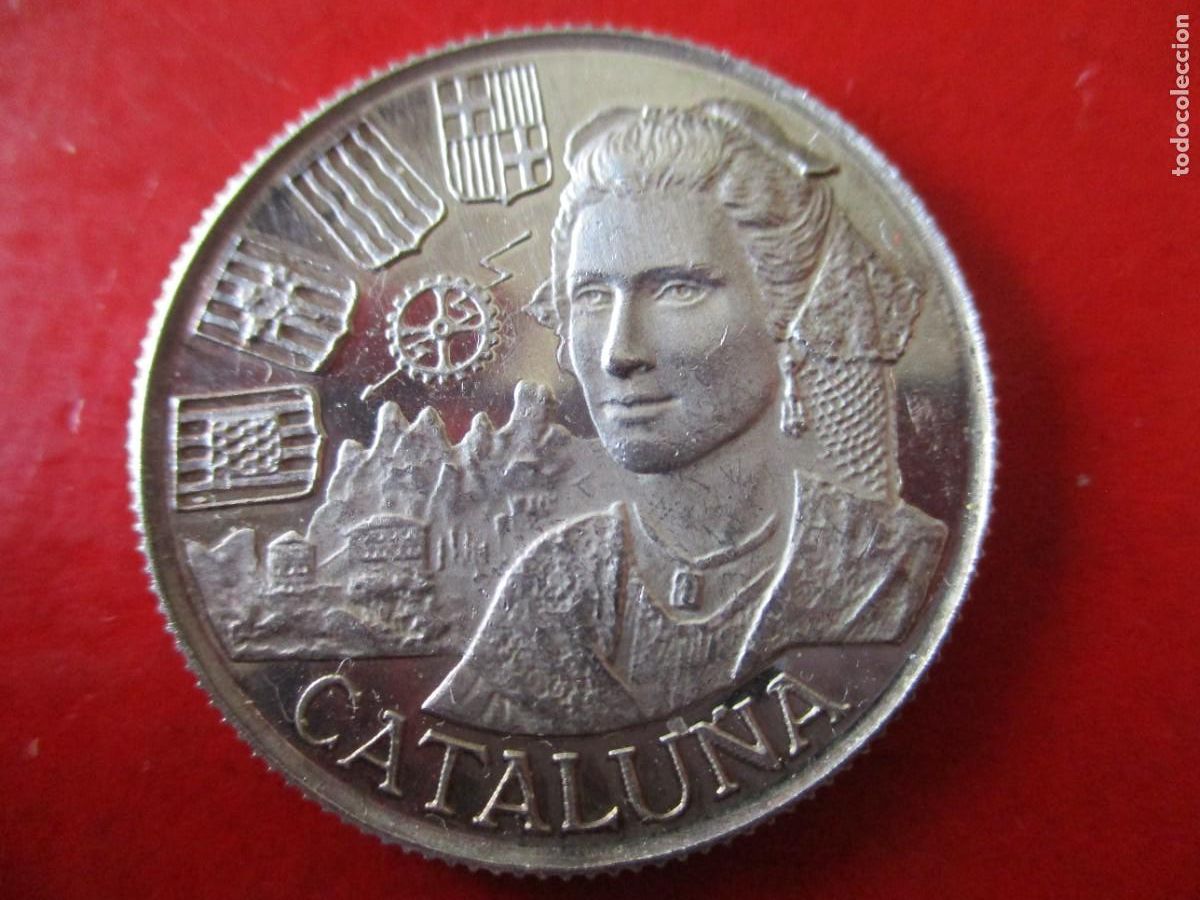 Medallas tem&aacute;ticas: Medalla de plata Catalu&ntilde;a - Foto 1