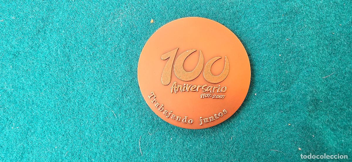 Medallas tem&aacute;ticas: MEDALLA CENTENARIO MUTUA UNIVERSAL (1907-2007) - Foto 4