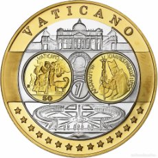 Medallas temáticas: [#1156778] VATICANO, MEDALLA, L'EUROPE, VATICAN, SILVERED COPPER, FDC