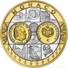 Medallas temáticas: [#1156777] MÓNACO, MEDALLA, L'EUROPE, MONACO, PLATA CHAPADA EN COBRE, FDC