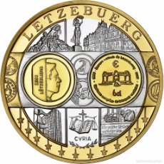 Medallas temáticas: [#1156783] LUXEMBURGO, MEDALLA, L'EUROPE, 2003, PLATA CHAPADA EN COBRE, FDC