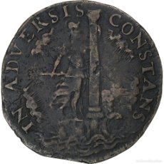 Medallas temáticas: [#1281768] PAÍSES BAJOS ESPAÑOLES, ZETON, CHARLES QUINT, BUREAU DES FINANCES, 1575