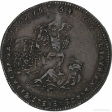 Medallas temáticas: [#1281773] PAÍSES BAJOS ESPAÑOLES, ZETON, BUREAU DES FINANCES DE BRUXELLES, 1664