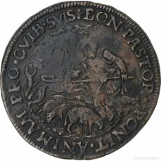 Medallas temáticas: [#1281782] PAÍSES BAJOS ESPAÑOLES, ZETON, ÉCHEC DE L'ATTAQUE DU DUC D'ANJOU, 1681