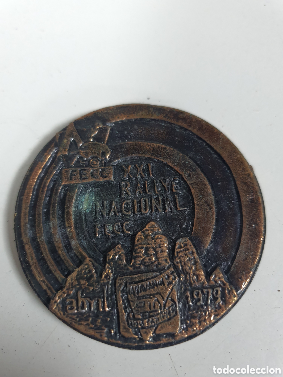 Medallas tem&aacute;ticas: Medalla caravaning 1979 - Foto 2