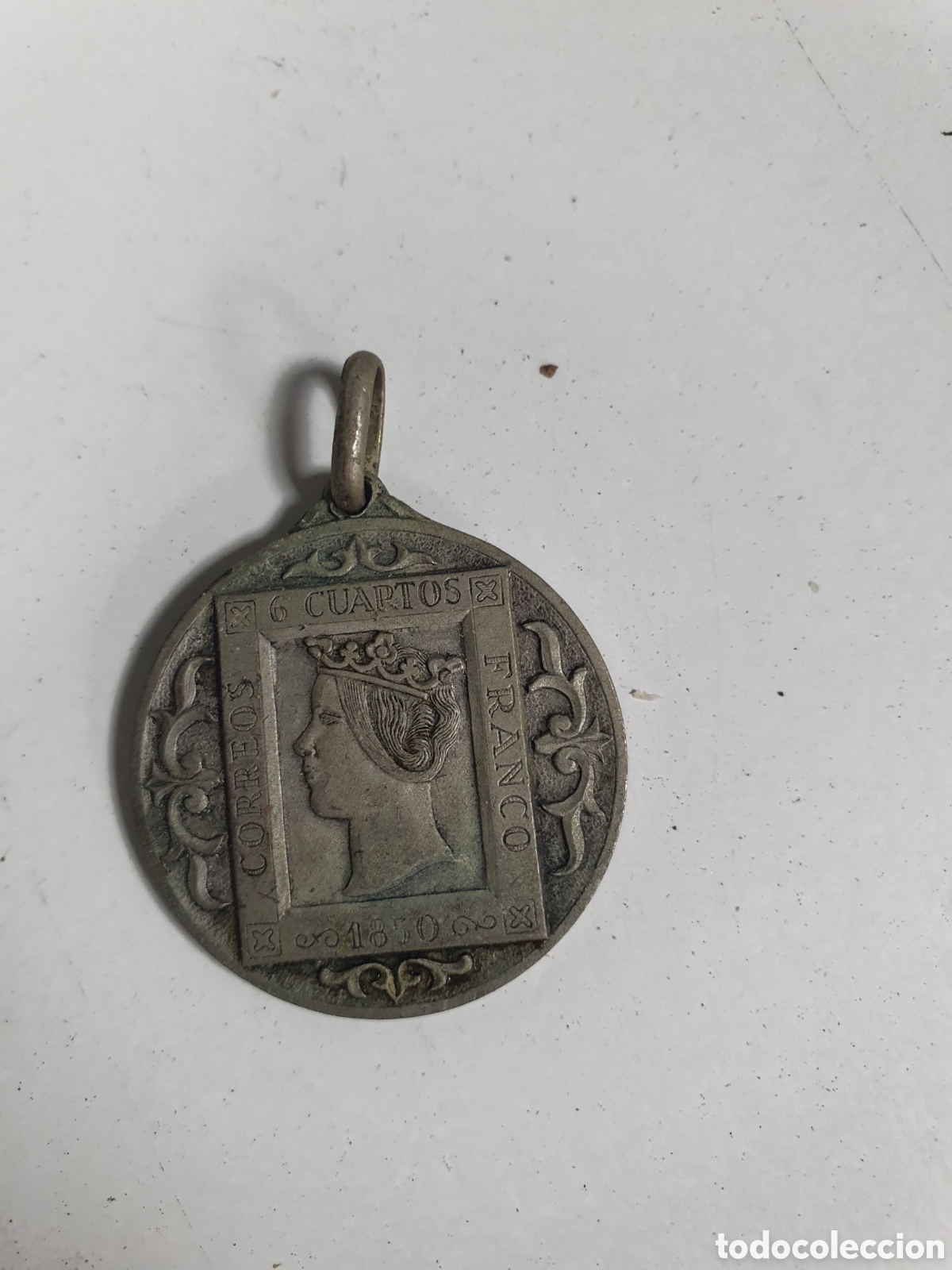 Medallas tem&aacute;ticas: Medalla 6 cuartos franco - Foto 1