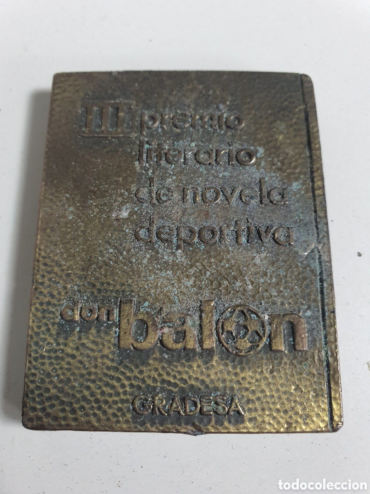 Medallas tem&aacute;ticas: Medalla don balon - Foto 1