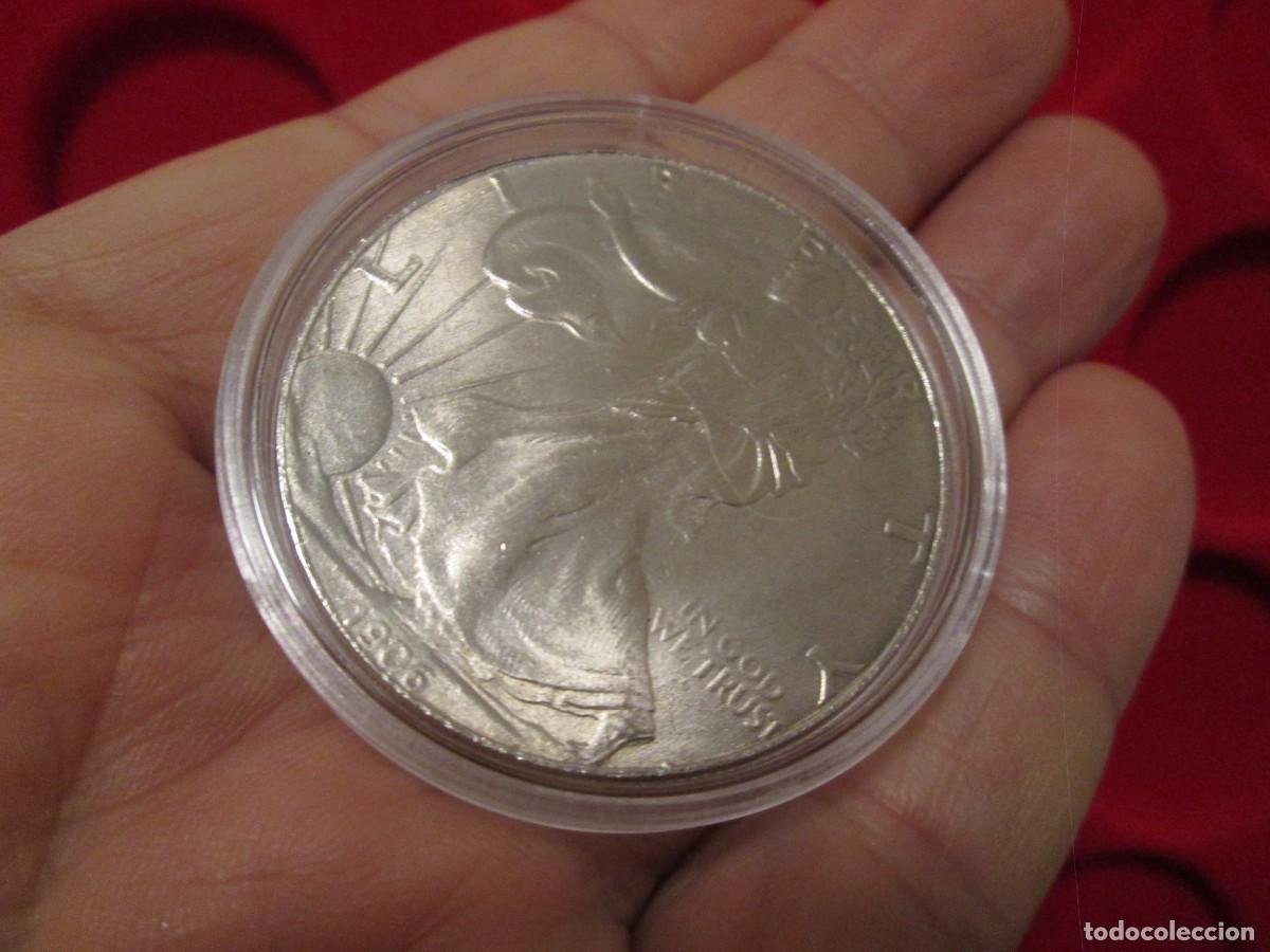 Medallas tem&aacute;ticas: MEDALLA DE METAL DOLAR 1906 - Foto 1
