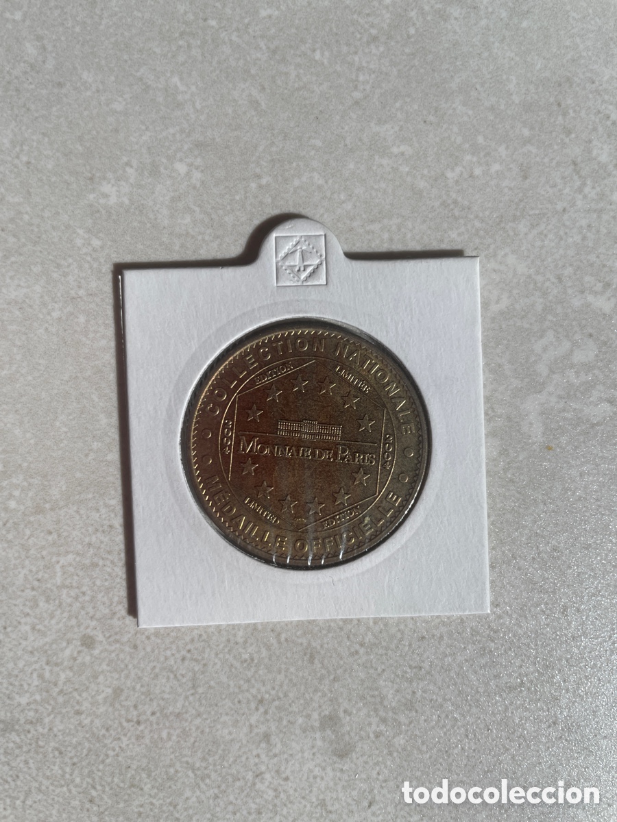 Medallas tem&aacute;ticas: Moneda Disneyland Frontierland 2004 - Foto 2