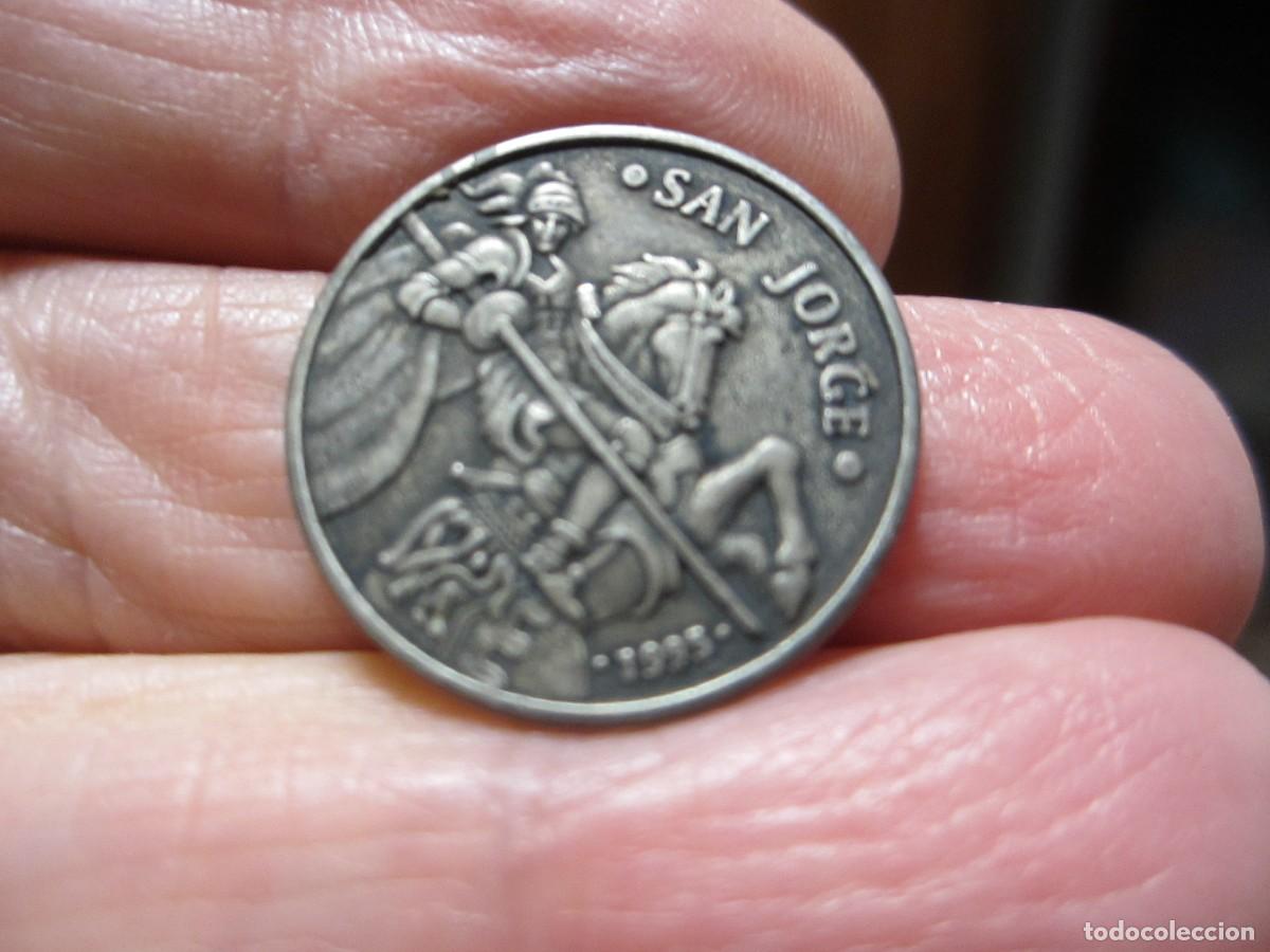Medallas tem&aacute;ticas: MEDALLA DE ARAGON REPRESENTA A SAN JORGE - Foto 1