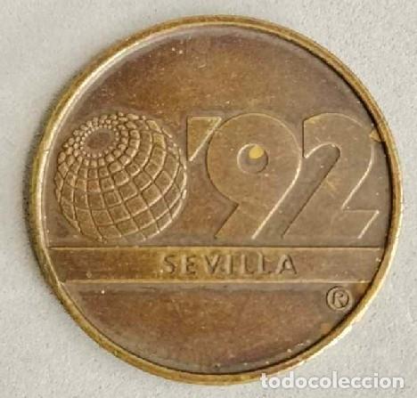 Medallas tem&aacute;ticas: NAVIGATION SEVILLA 92 MEDALLA-1619 - Foto 2