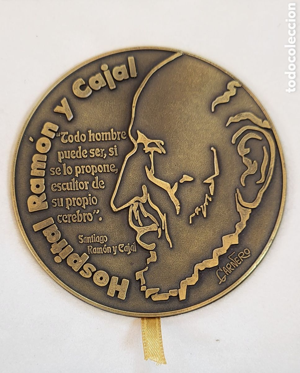 Medaglie tematiche: MEDALLA ANIVERSARIO 1977-2002.HOSPITAL RAMON Y CAJAL.
