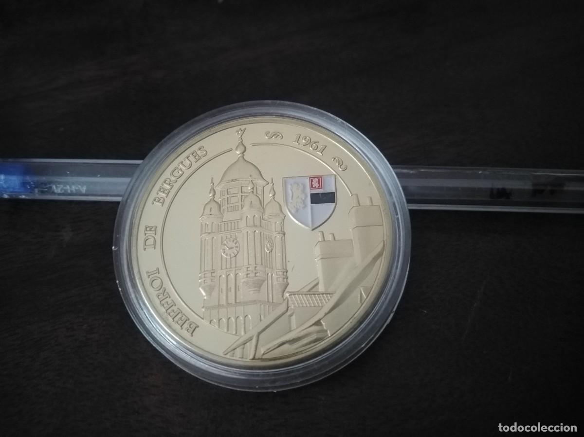 Medallas tem&aacute;ticas: Medalla Beffroi de Bergues. - Foto 1