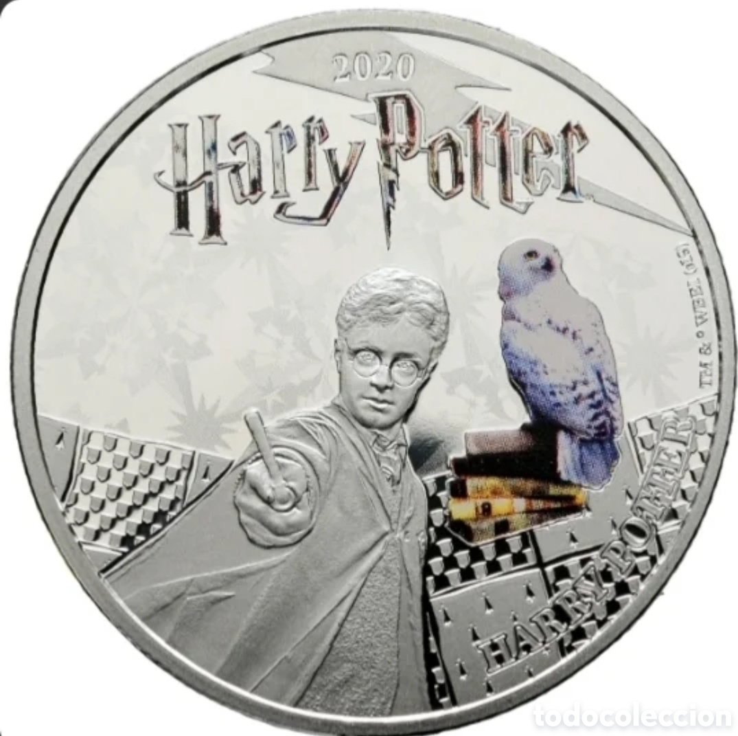 Medallas tem&aacute;ticas: Moneda colecci&oacute;n Harry Poter - Foto 1