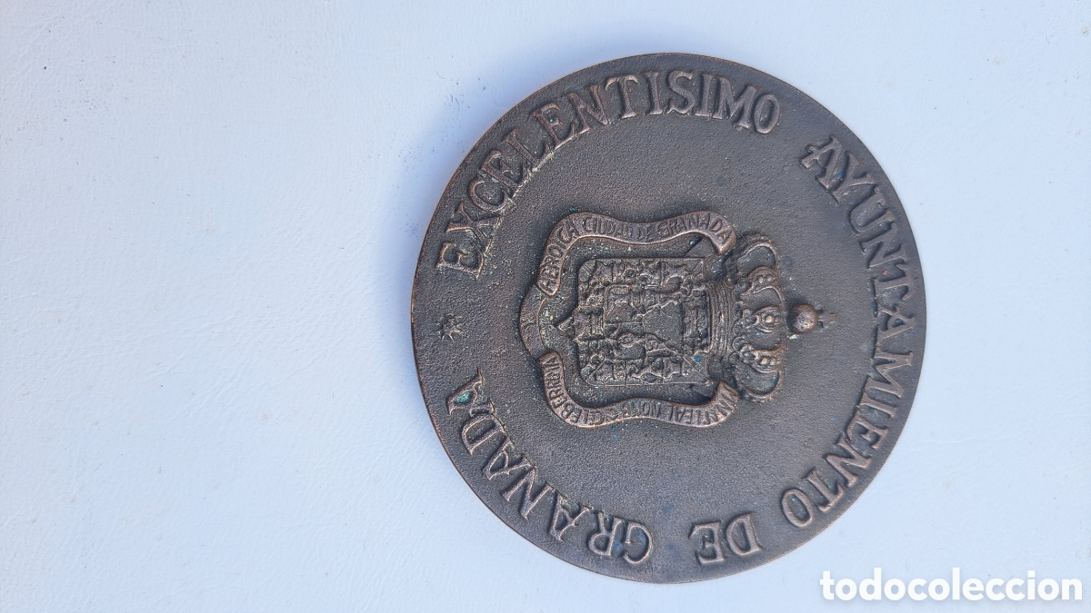 Medallas tem&aacute;ticas: Medalla centro cultural Manuel de Falla Granada - Foto 3
