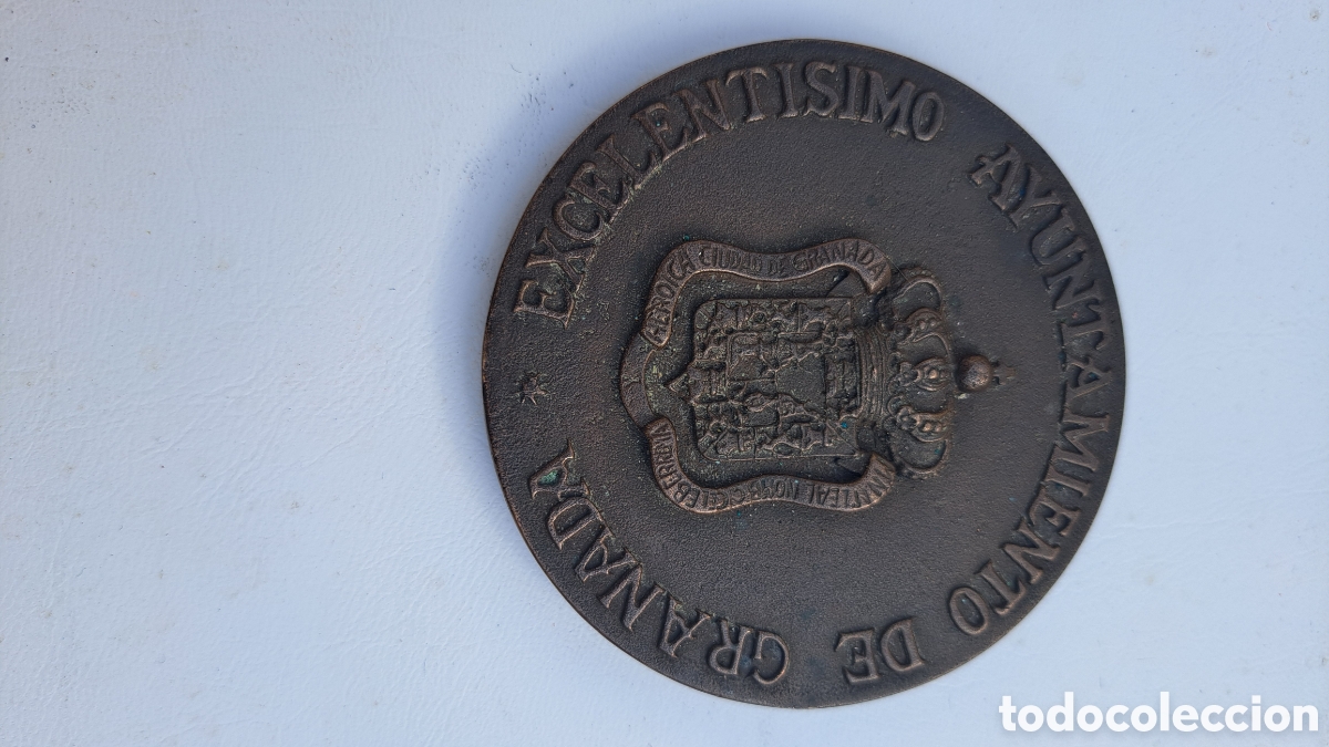 Medallas tem&aacute;ticas: Medalla centro cultural Manuel de Falla Granada - Foto 4