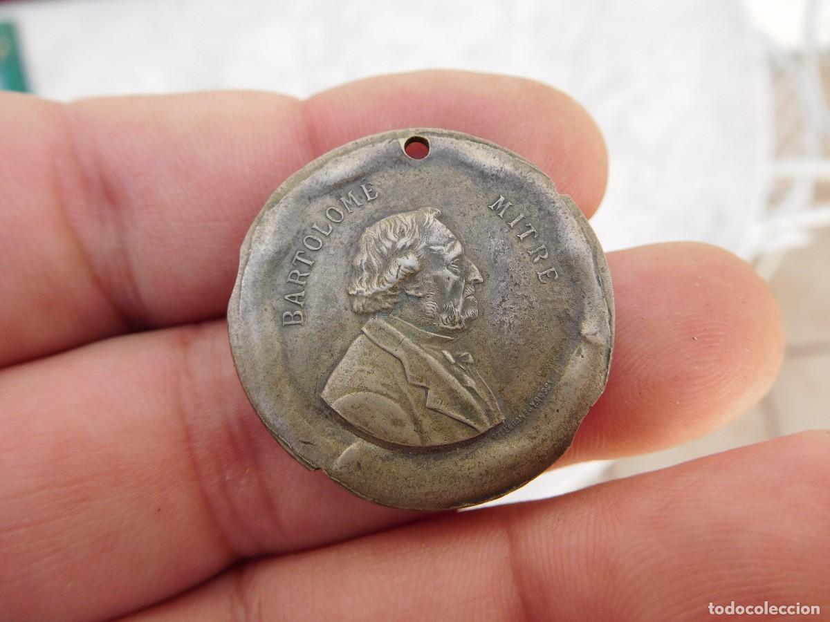 Medallas tem&aacute;ticas: Medalla de Bartolome Mitre a&ntilde;o 1906 - Foto 1
