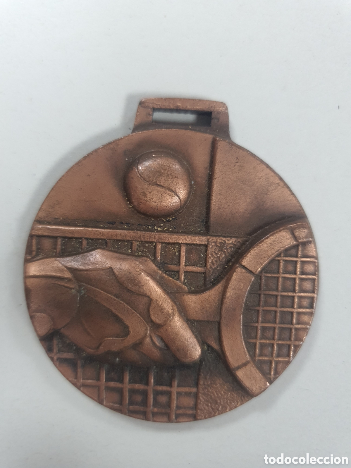 Medallas tem&aacute;ticas: Medalla tenis antigua - Foto 1