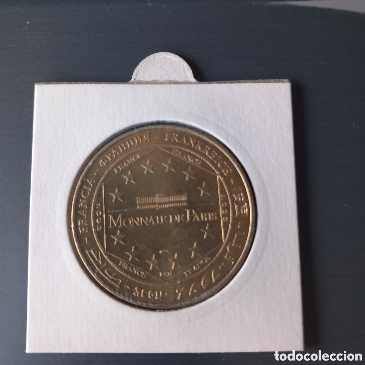 Medallas tem&aacute;ticas: Moneda Disneyland Discoveryland 2009 - Foto 2