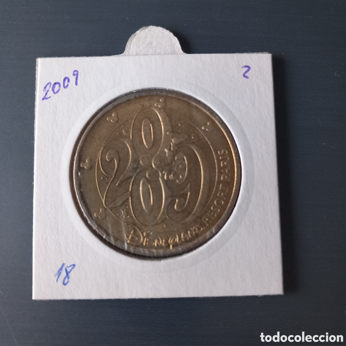 Medallas tem&aacute;ticas: Moneda Disneyland 2009 - Foto 1