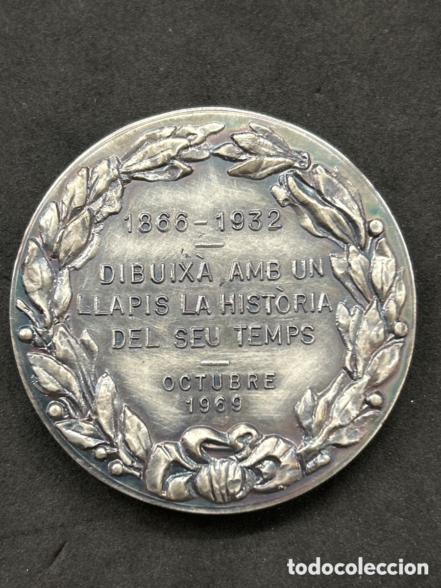 Medallas tem&aacute;ticas: Medalla Ramon Casas 1969 - Foto 2
