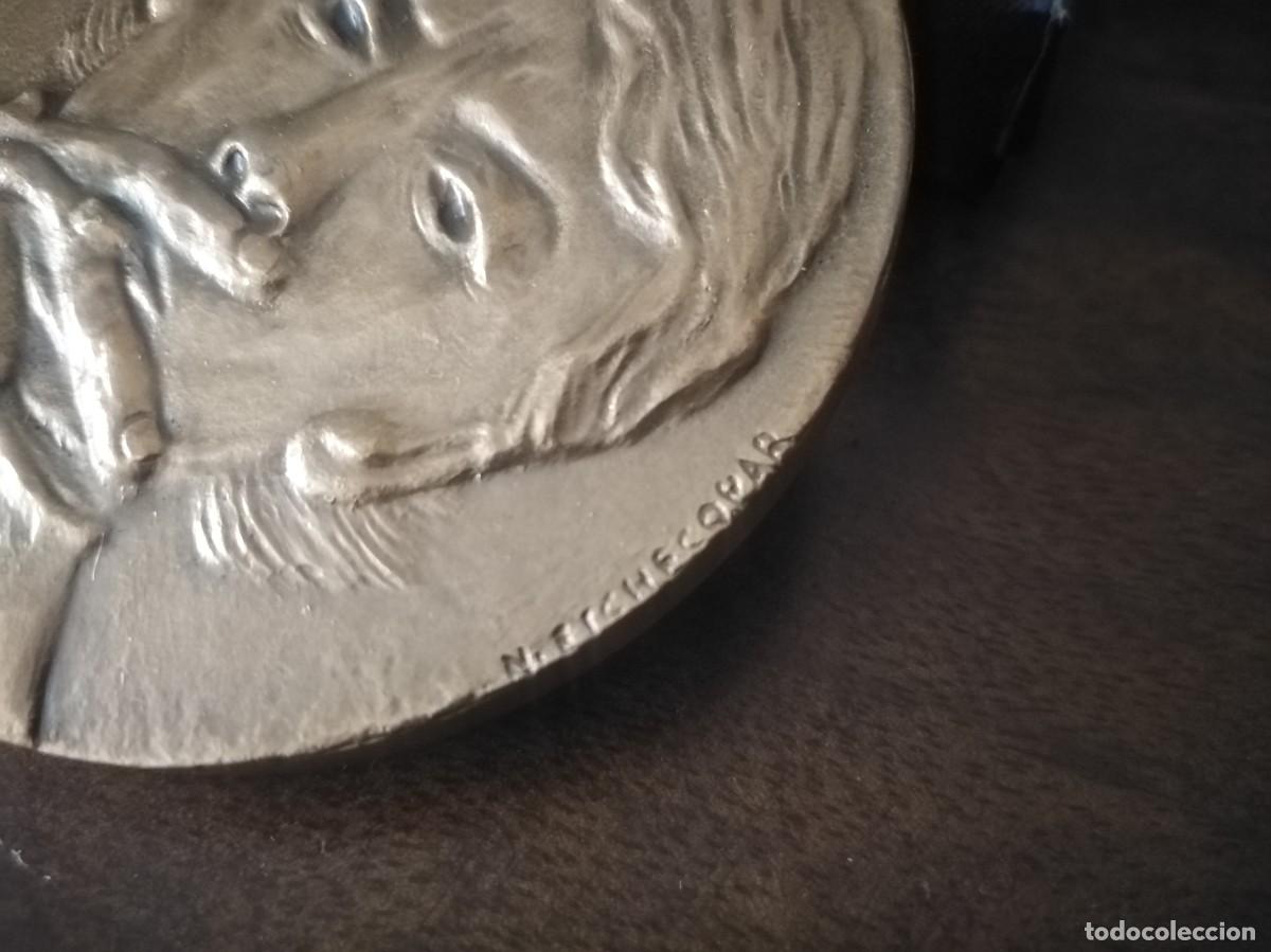 Medallas tem&aacute;ticas: Medalla de Jacques Brel. Le plat pays. - Foto 3