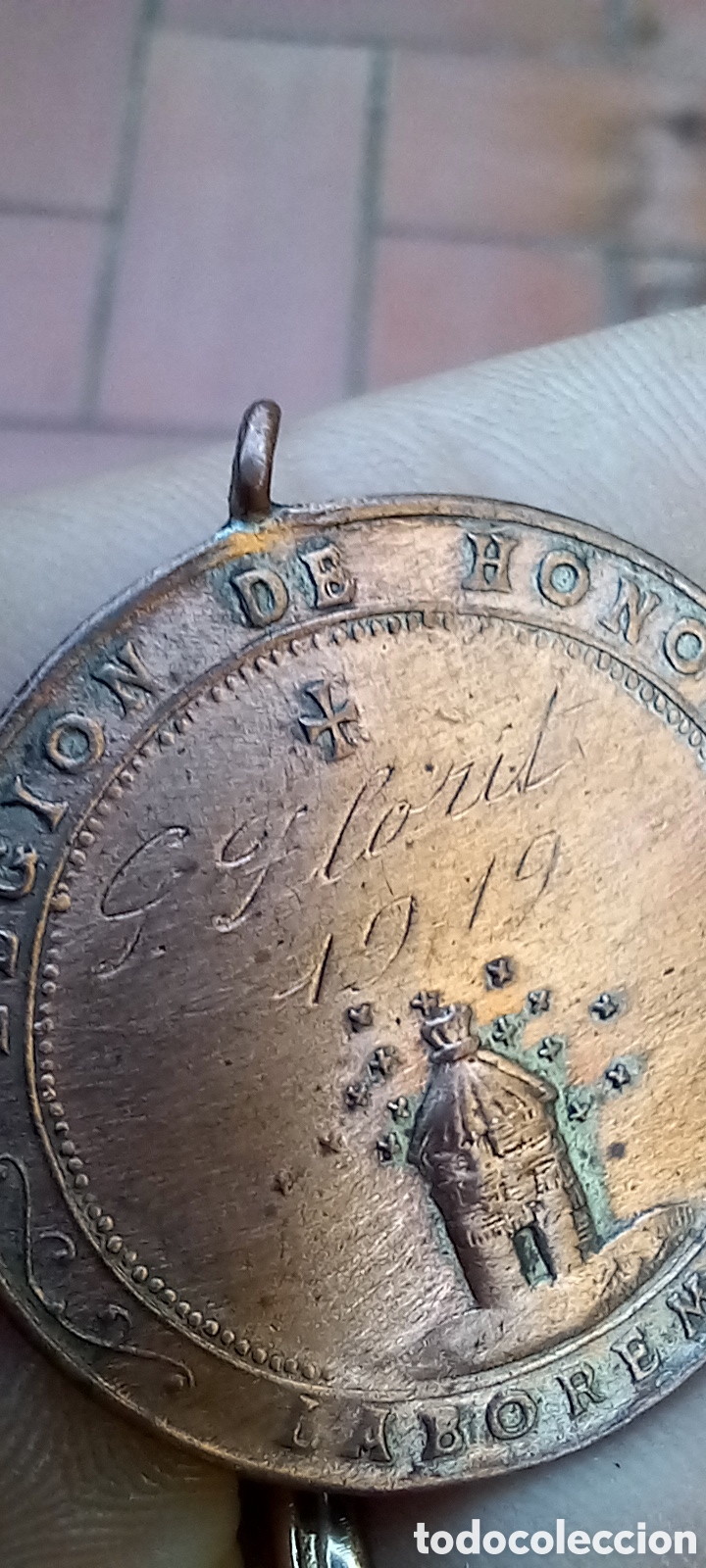 Medallas tem&aacute;ticas: ANTIGUA MEDALLA 1919 - Foto 5