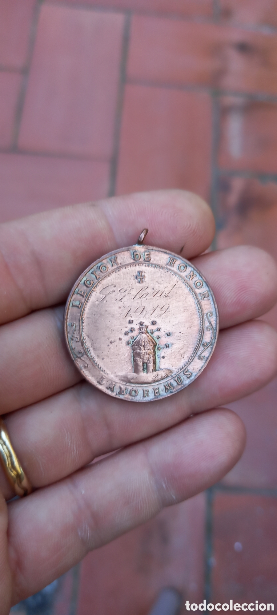 Medallas tem&aacute;ticas: ANTIGUA MEDALLA 1919 - Foto 8