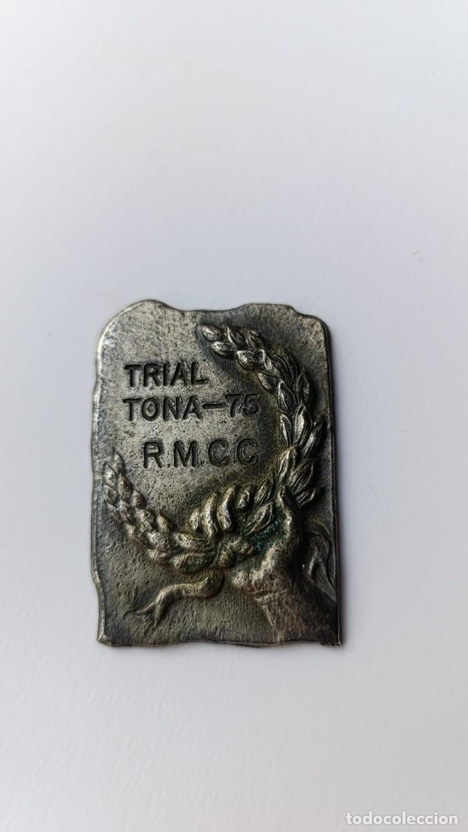 Medallas tem&aacute;ticas: MEDALLA TRIAL TONA 1975 - Foto 1