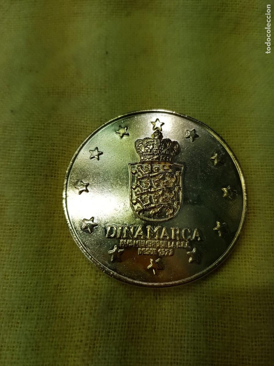 Medallas tem&aacute;ticas: MEDALLA DE DINAMARCA-PAIS MIEMBRO DE LA C.E.E. DESDE 1973 - Foto 1