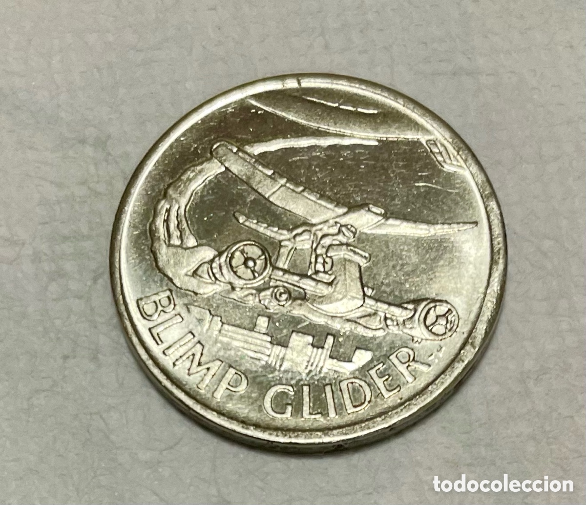 Medallas tem&aacute;ticas: Moneda de las tortugas. Ninja a&ntilde;o 1990 - Foto 1