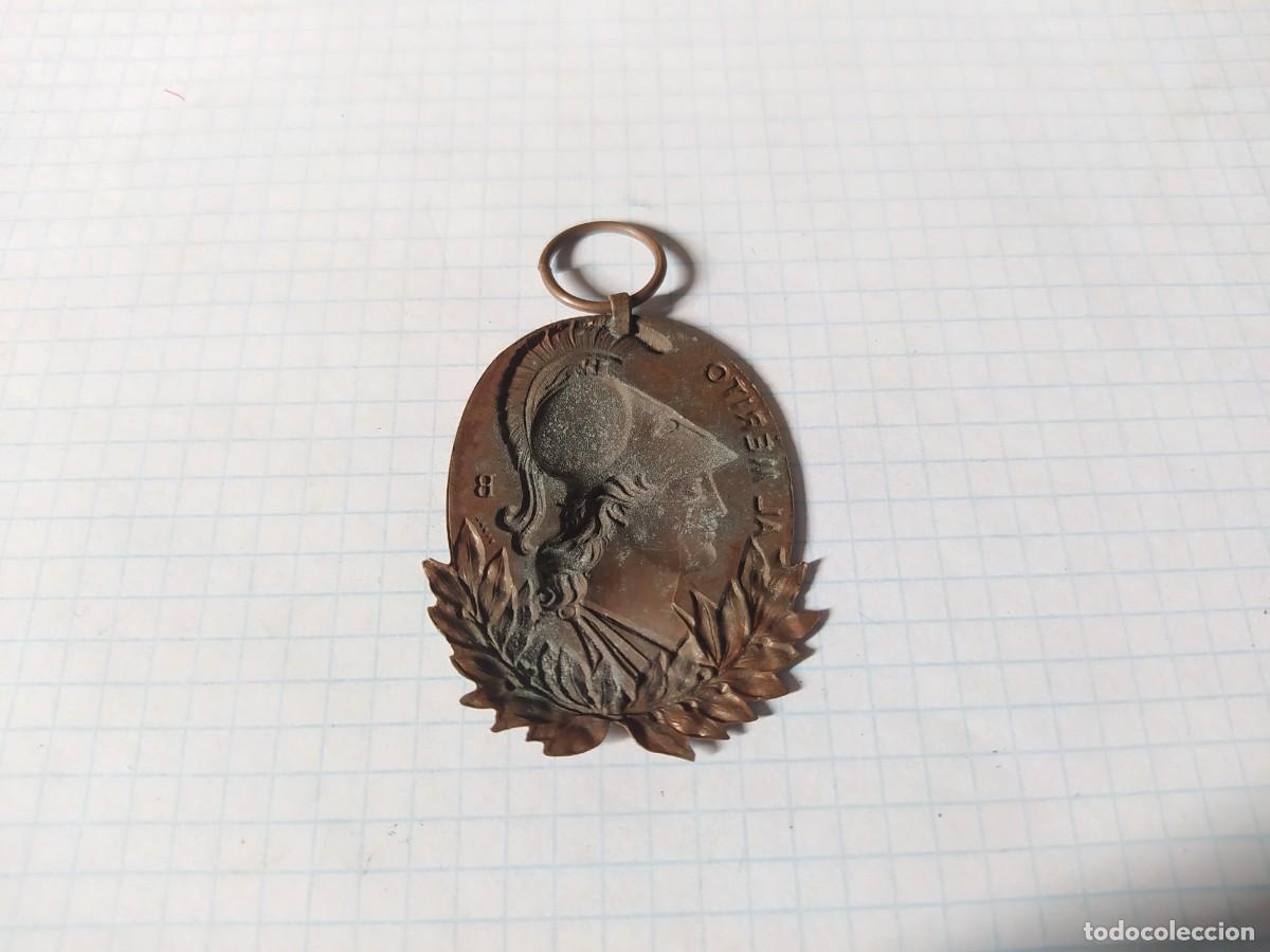 Medallas tem&aacute;ticas: Medalla al m&eacute;rito, cobriza - Foto 2