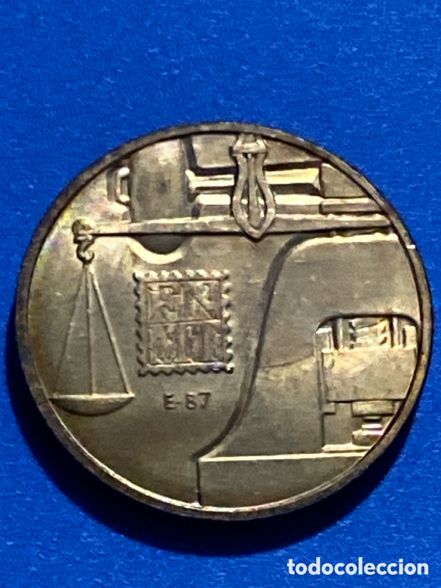 Medallas tem&aacute;ticas: Medalla Ceca de Madrid E 87 - Foto 2