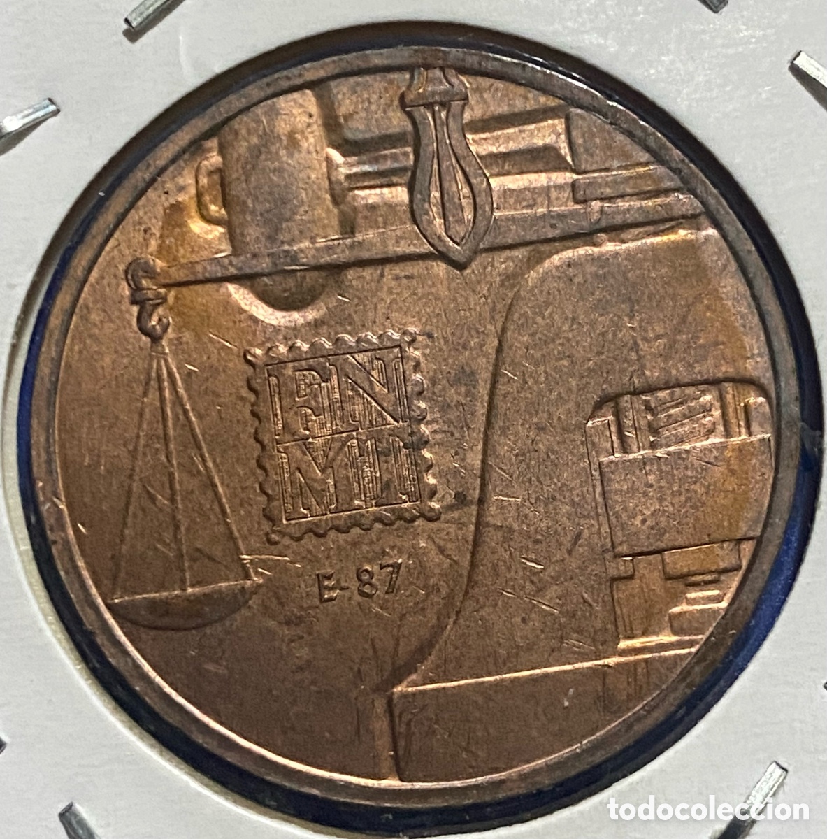 Medallas tem&aacute;ticas: Medalla FNMT Ceca de Madrid E 87 - Foto 2