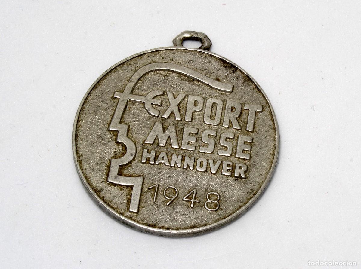 Medallas tem&aacute;ticas: MEDALLA EXPORT MESSE HANNOVER 1948 - Foto 2