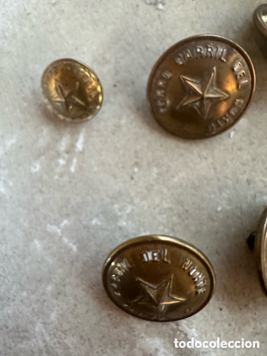 Medallas tem&aacute;ticas: BOTONES INSIGNIA FERROCARRIL DEL NORTE - Foto 7