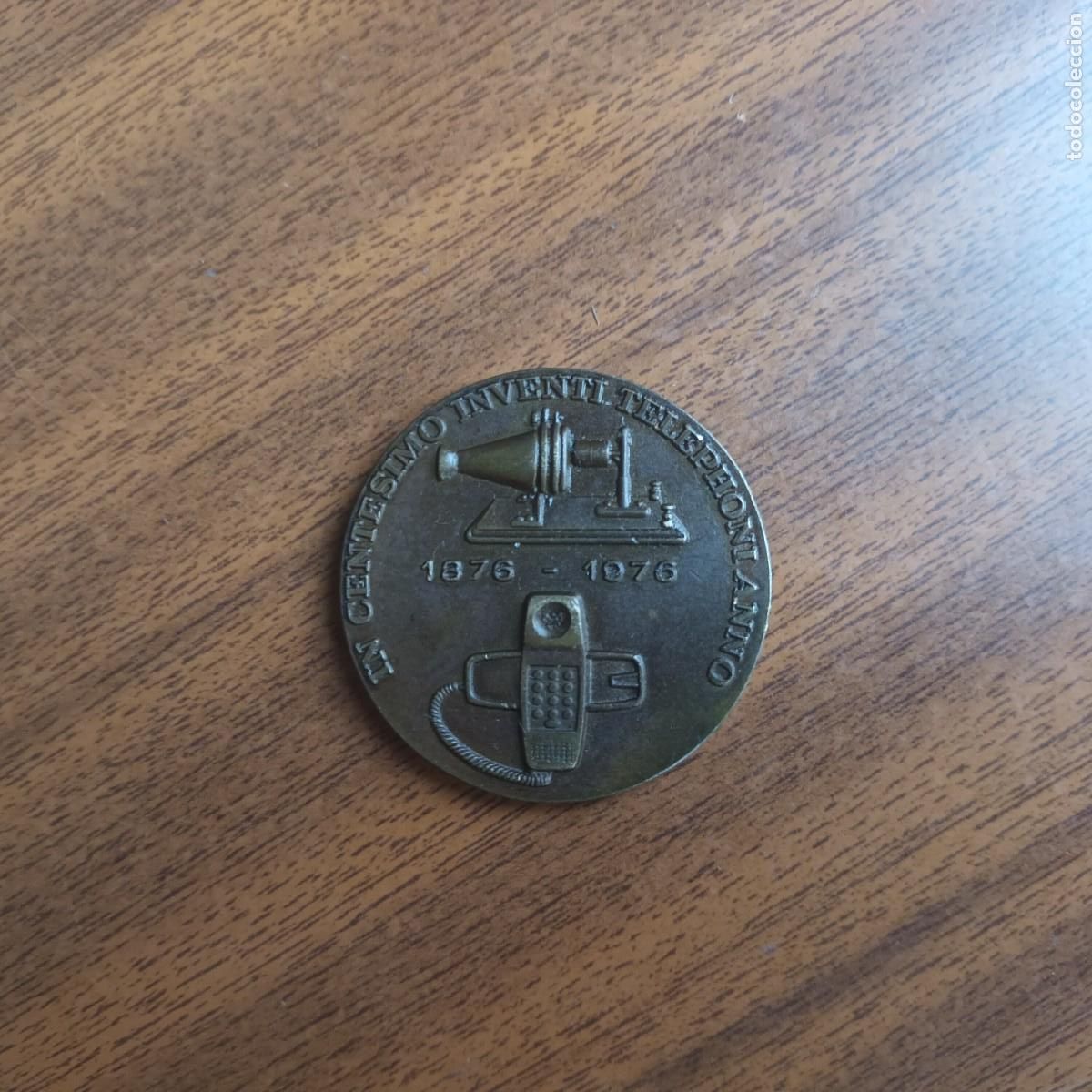 Medallas tem&aacute;ticas: Medalla Compa&ntilde;&iacute;a Telef&oacute;nica ~ 1976 - Foto 1