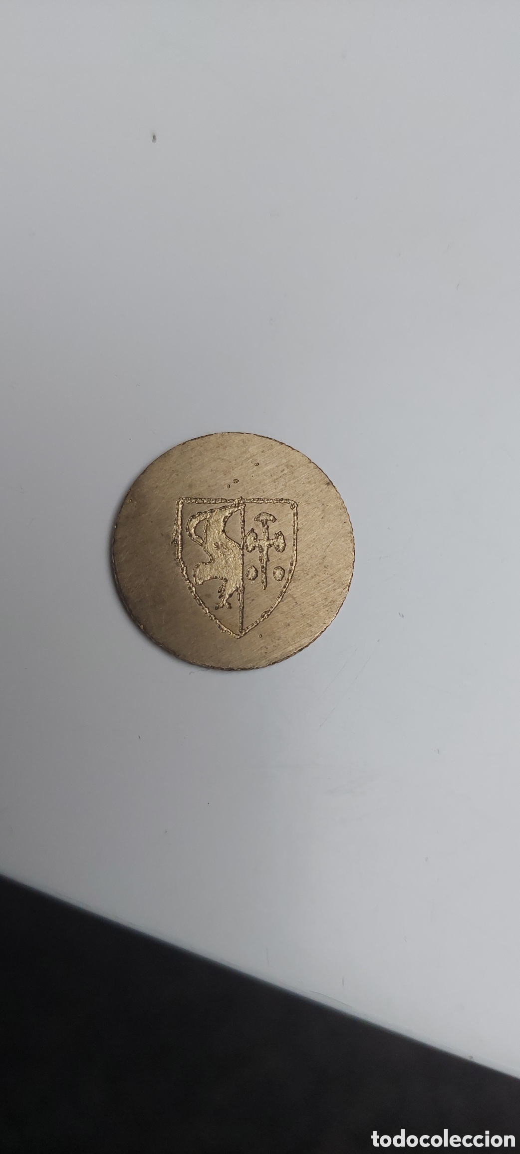 Medallas tem&aacute;ticas: Moneda descocida grabada - Foto 1