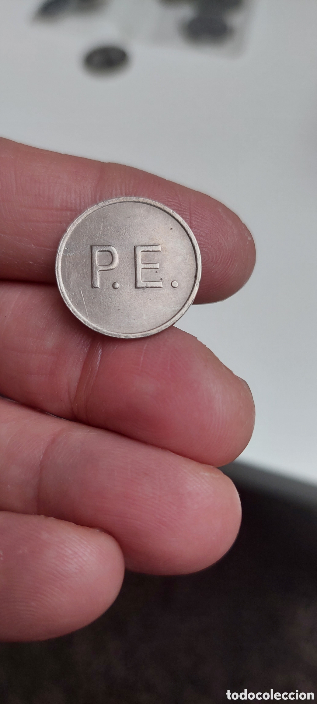 Medallas tem&aacute;ticas: Token P.E. Reino Unido. - Foto 1