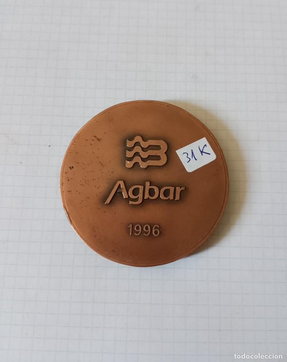 Medallas tem&aacute;ticas: Medalla de mano, Agbar 1996 - Foto 3