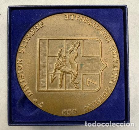 Medallas tem&aacute;ticas: 7&ordf; DIVISI&Oacute;N BLINDER DORADA MEDALLA-1808 - Foto 1