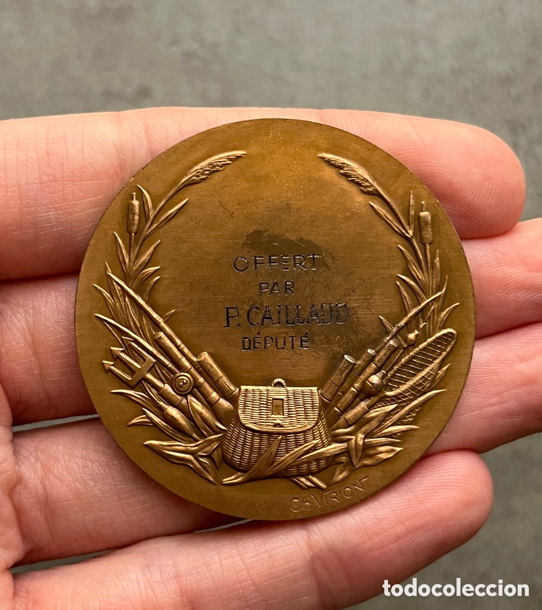 Medallas tem&aacute;ticas: Medalla Bronce francesa - Foto 2