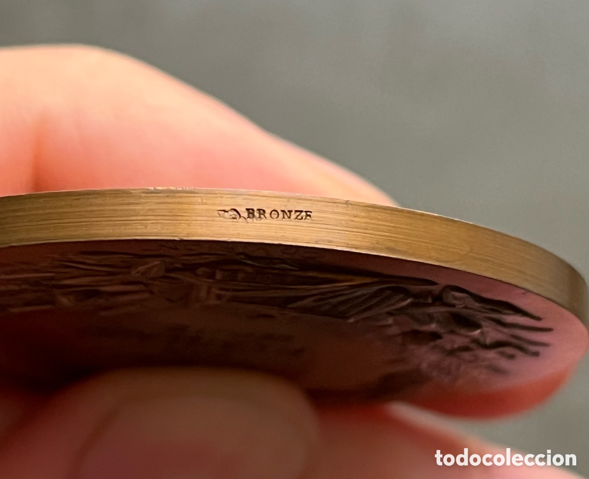 Medallas tem&aacute;ticas: Medalla Bronce francesa - Foto 3