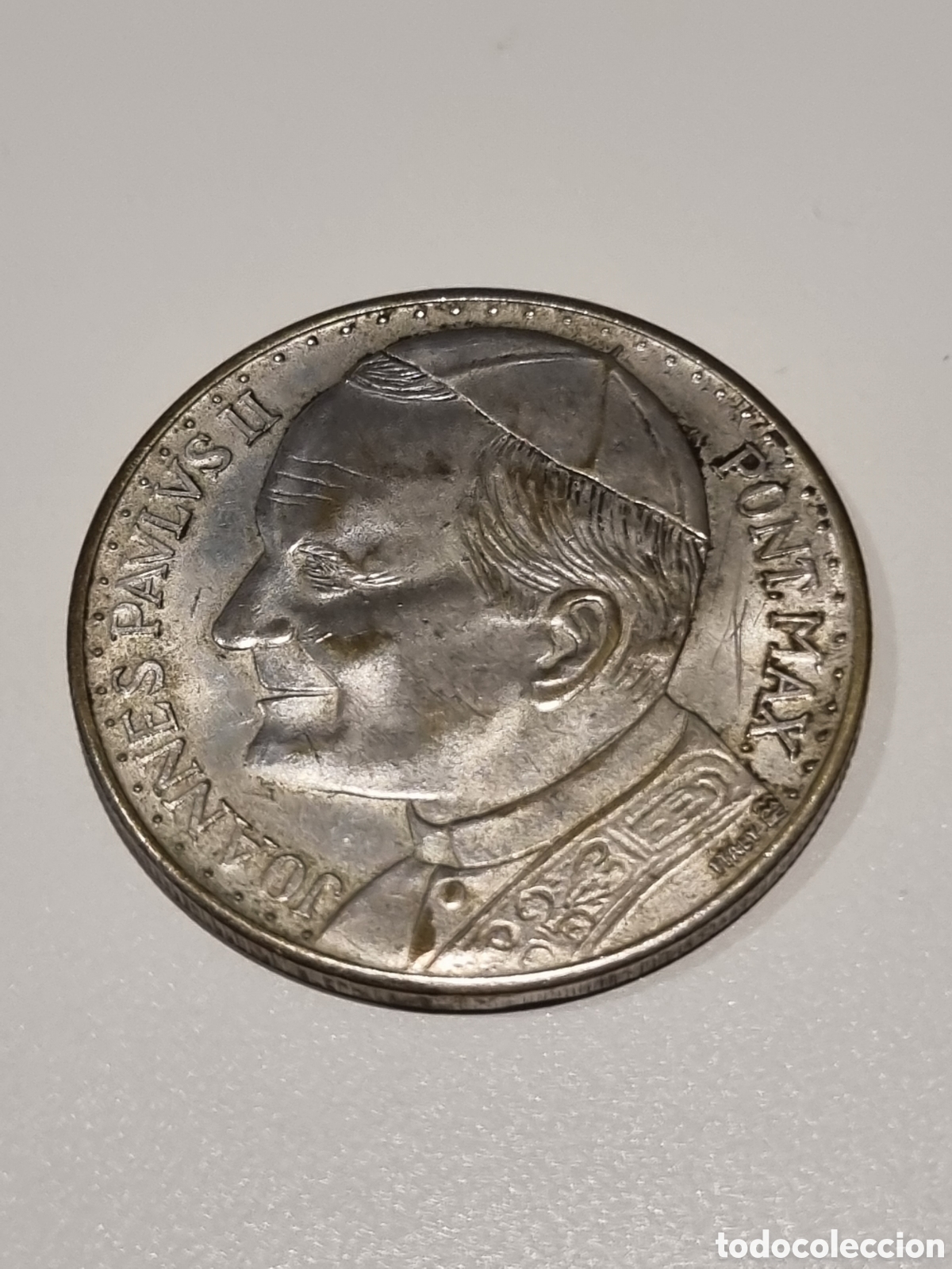 Medallas tem&aacute;ticas: Medalla recuerdo Juan Pablo II. La Piet&agrave;. 1983