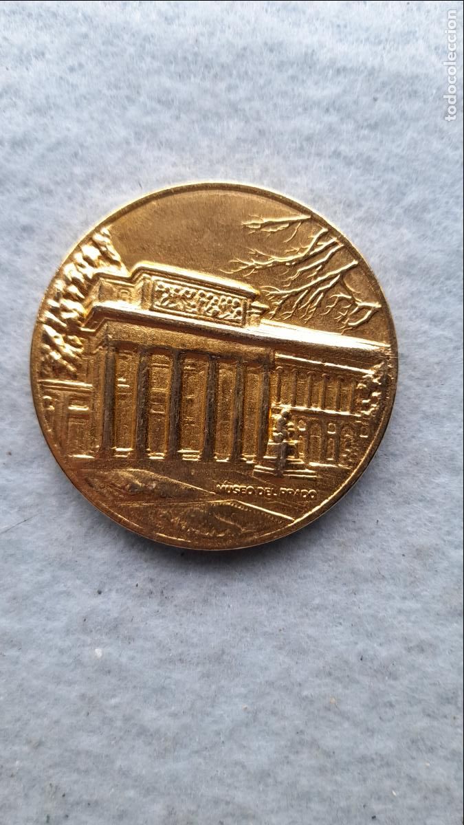 Medallas tem&aacute;ticas: Medalla Espa&ntilde;a. Museo del Prado. - Foto 1