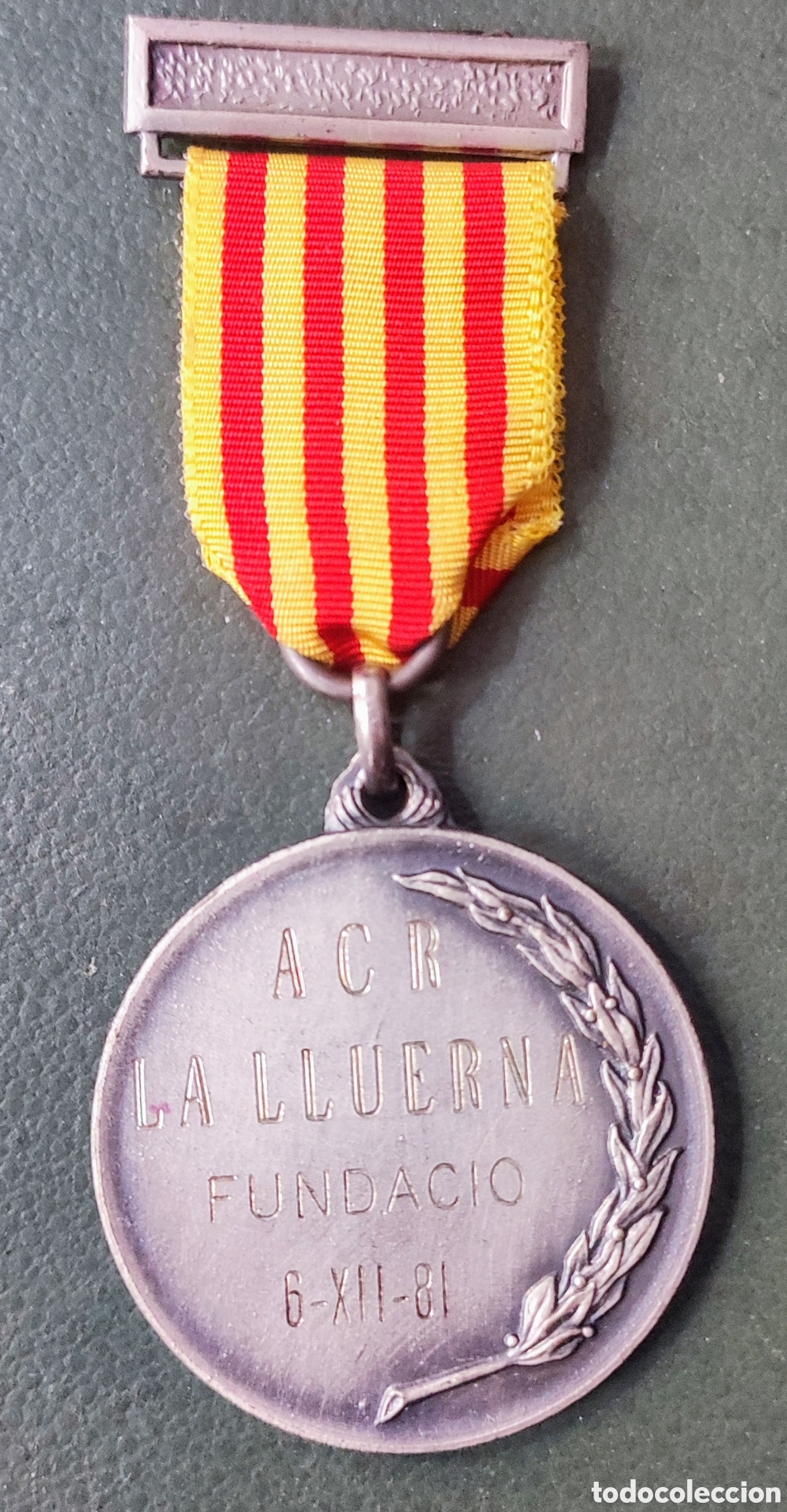 Medallas tem&aacute;ticas: Medalla. 1981. ACR La Lluerna Fundacio. - Foto 1