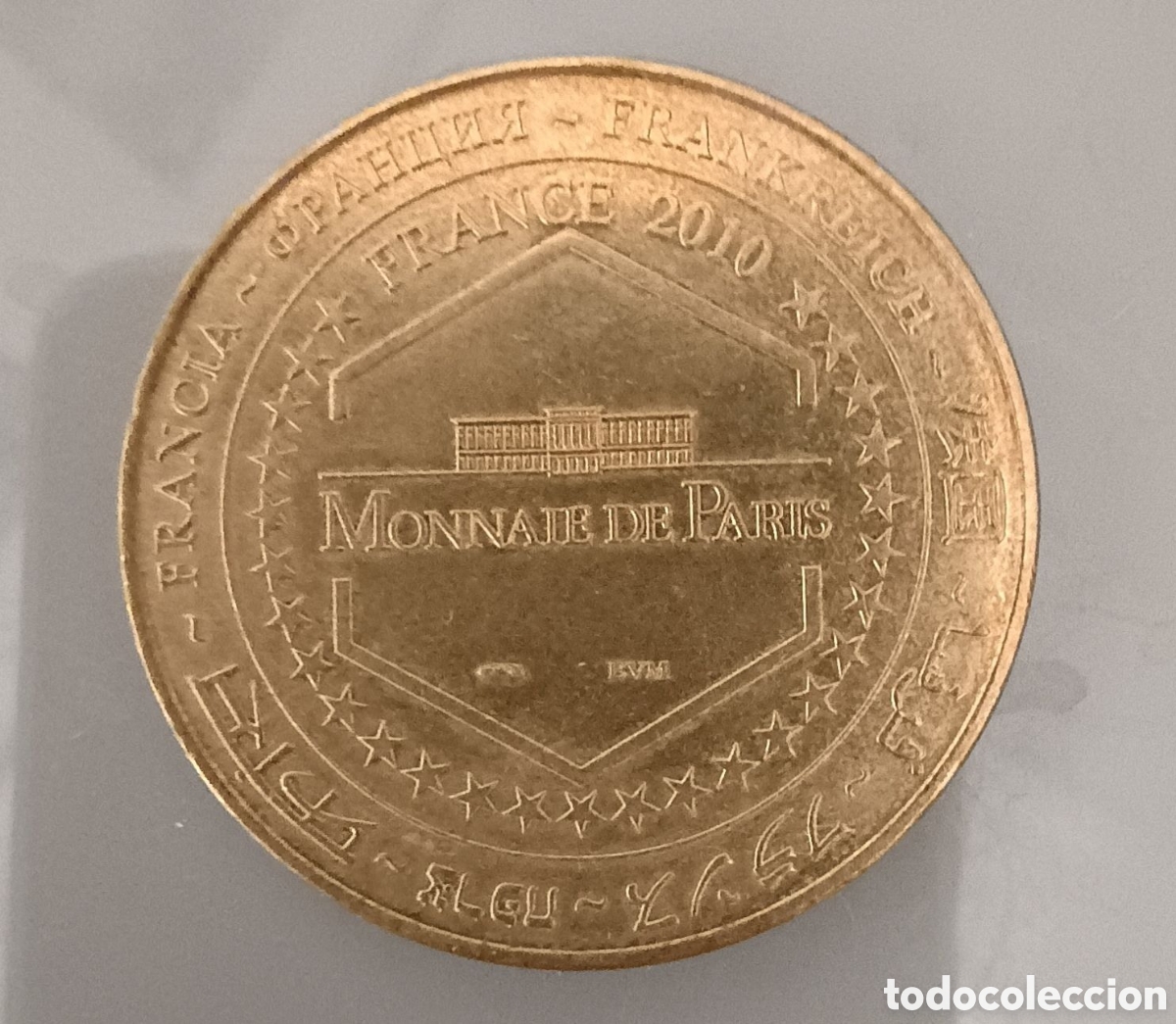 Medallas tem&aacute;ticas: Moneda Disneyland Par&iacute;s 2010 - Foto 2